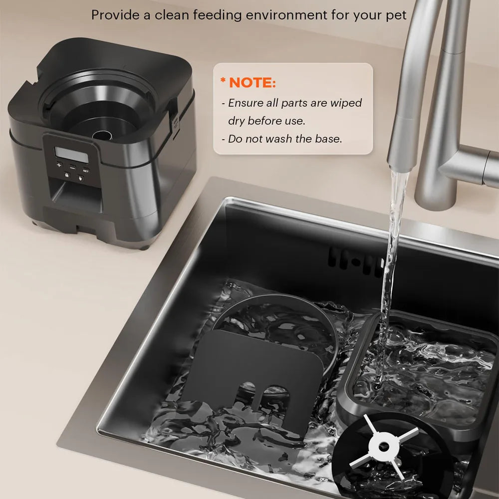 Smart Pet Feeder – Automatic Cat & Dog Food Dispenser