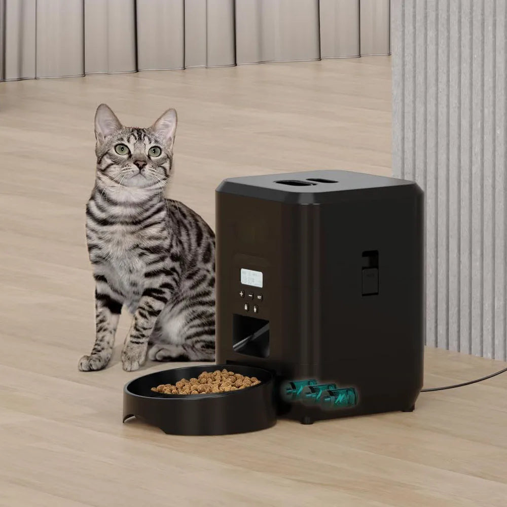 Smart Pet Feeder – Automatic Cat & Dog Food Dispenser