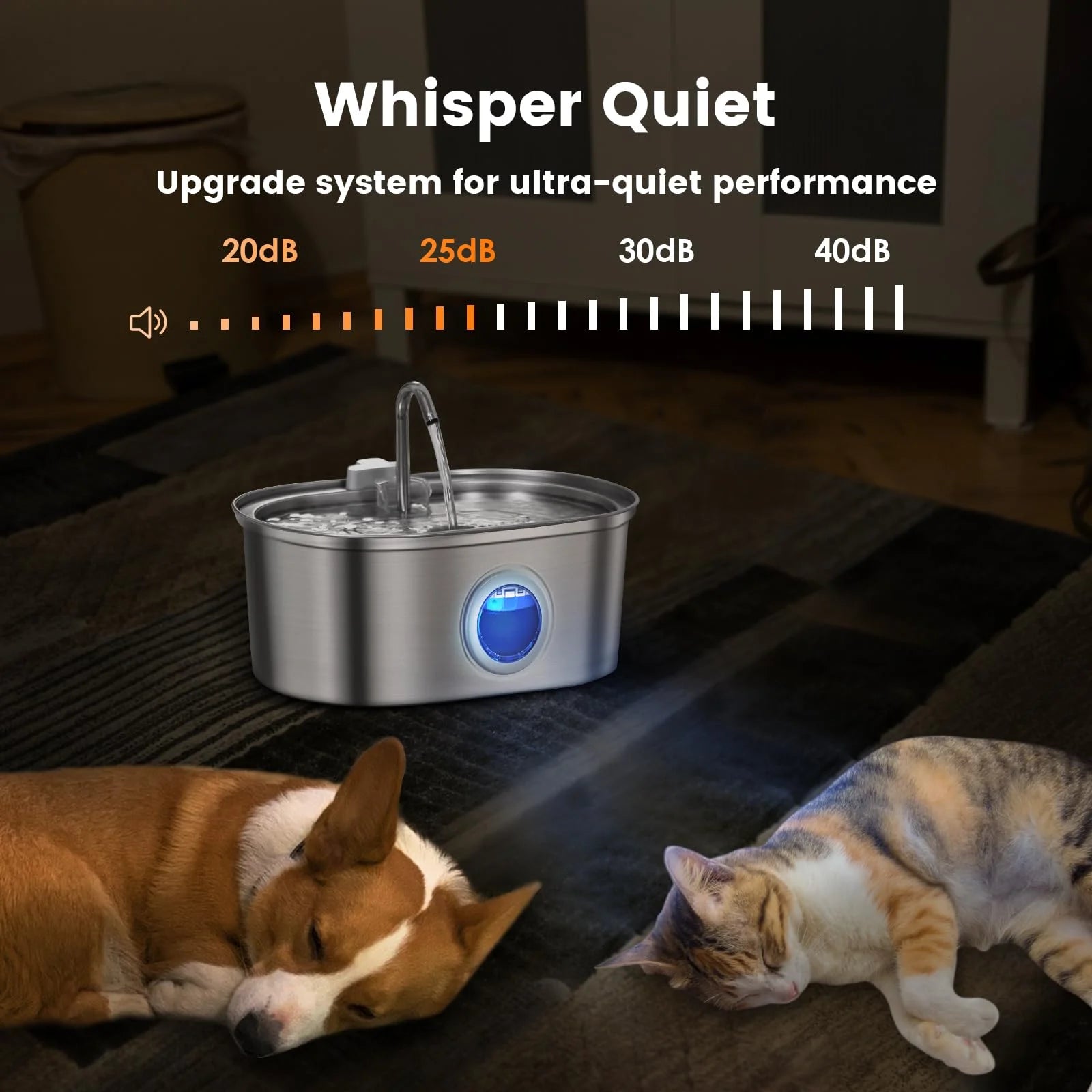 Fountain: Fresh Water 24/7 for Your Pet — Effortlessly!