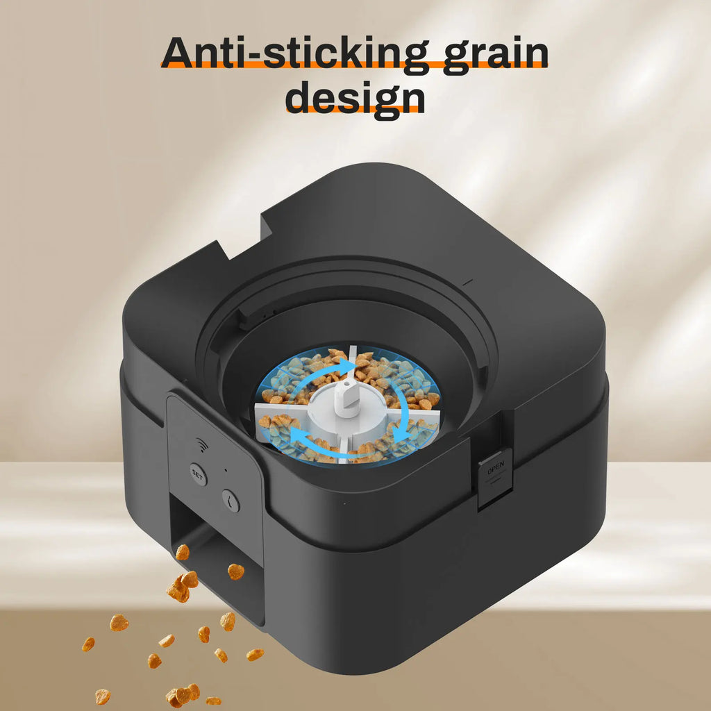 Smart Pet Feeder – Automatic Cat & Dog Food Dispenser